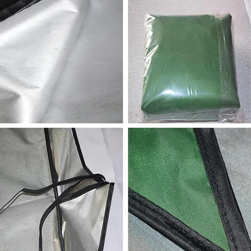Miniatura 6 de KYOFIS Toldo de columpio para porche, cubierta de repuesto para toldo de columpio, impermeable, resistente al viento, anti-UV, resistente, tela
