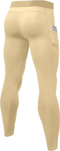Miniatura 8 de SPVISE Pantalones de compresión para hombre, leggings para deportes, gimnasio, mallas atléticas frescas y secas, capa base para correr, fútbol