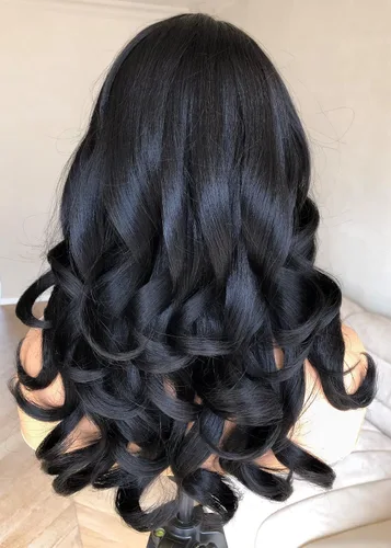 Miniatura 6 de Peluca de encaje frontal de 14 pulgadas con cuerpo ondulado de encaje HD, pelucas sin pegamento de cabello humano preestilizadas y precortadas, Negro