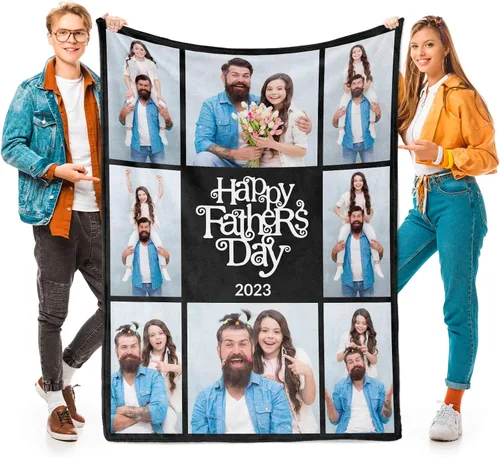 Miniatura 10 de Printwoo Mantas personalizadas con foto, mantas de fotos personalizadas con mi propia foto, mantas personalizadas con imagen, regalos personalizados