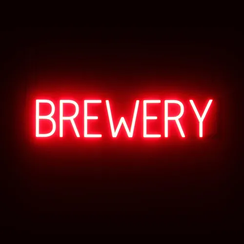 Miniatura 15 de SpellBrite Letrero de cerveza y vino Letrero de cerveza y vino neón, luz LED verde 22.0 x 15.0 pulgadas