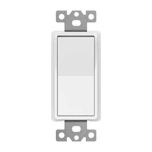 Miniatura 34 de ENERLITES Interruptor de luz de paleta decorativa de 3 vías, acabado brillante, un solo polo o tres vías, 3 cables, tornillo de puesta a tierra