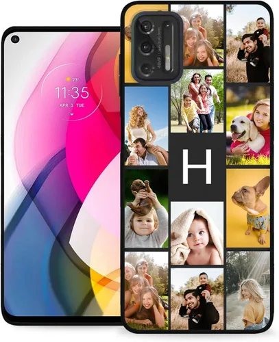 Miniatura 51 de Funda personalizada para Motorola Moto G Stylus 2020 con nombre de foto, texto y foto, GStylus personalizado -20 funda suave y fina (negro) de 6.4