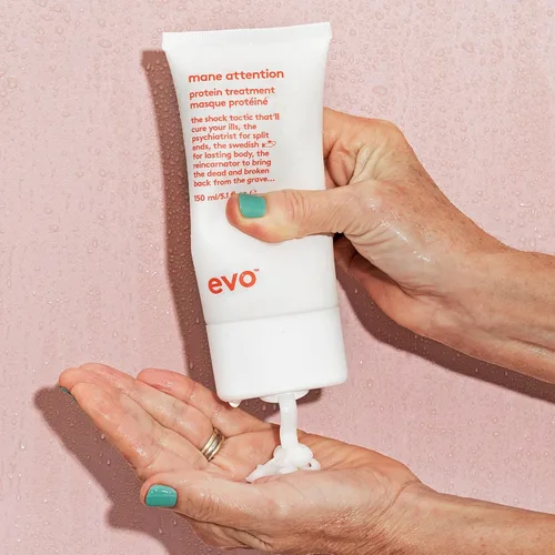 Miniatura 4 de evo Tratamiento capilar con proteínas Mane Attention - Hidrata, repara y fortalece el cabello