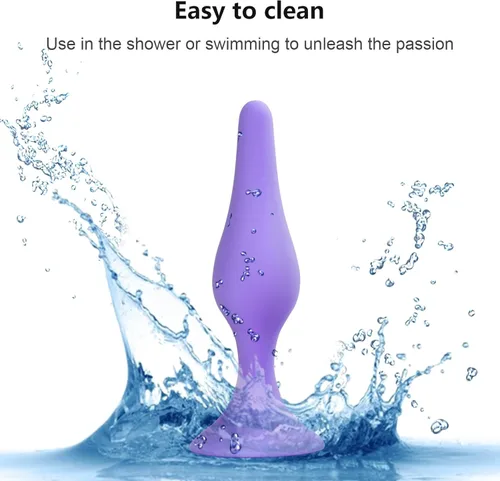 Miniatura 6 de Tapones Anales Juguetes Sexuales, HISIONLEE 5PCS Juguetes Sexuales Anales de Silicona Kit de Entrenamiento de Tapón Anal para Juguetes Sexuales