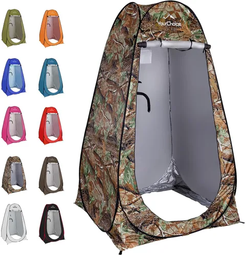 Miniatura 8 de Your Choice Tienda de Ducha Emergente de Privacidad - Tienda de Cambio Portátil para Camping, Playa y Senderismo - 6.2 Pies Ligera con Bolsa de Negro