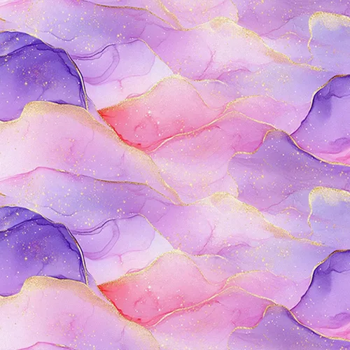 Miniatura 2 de HOMETITUTE Papel tapiz de acuarela pastel para despegar y pegar, patrón degradado morado y rosa, 118.1 x 17.7 pulgadas, papel adhesivo autoadhesivo