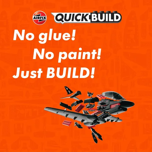 Miniatura 2 de Airfix Quickbuild BAe Hawk - Kit de modelo de avión, construcción rápida