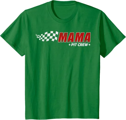 Miniatura 47 de Mama Pit Crew Race Car Birthday Family Matching Pit Crew Camiseta