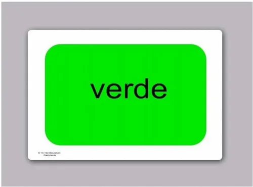 Miniatura 2 de Tarjetas de vocabulario - Los colores - Tarjetas de colores en español para bebés de 1 a 2 años, niños pequeños de 2 a 4 años, niños, niños y adultos