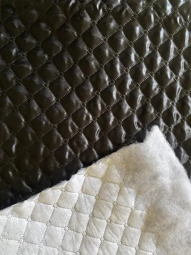 Miniatura 3 de Valentina Textile Inc Tela acolchada de poliéster (1 yarda, negro)