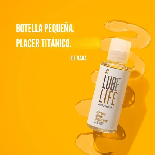 Miniatura 7 de LubeLife Lubricante a base de agua - Lubricante personal para hombres, mujeres y parejas, tamaño de viaje, no mancha, fácil de limpiar, seguro