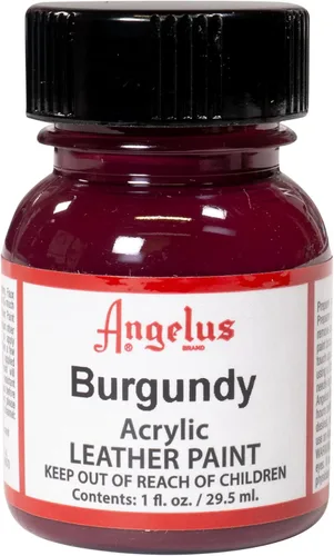 Miniatura 44 de Angelus - Pintura acrílica para cuero, 4 Fl Oz, color blanco - Pintura para cuero profesional flexible, resistente a grietas, arañazos