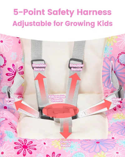 Miniatura 4 de Silla alta, sillas altas convertibles para bebés y niños pequeños, silla alta para bebé fácil de limpiar, silla de alimentación 3 en 1 para comer