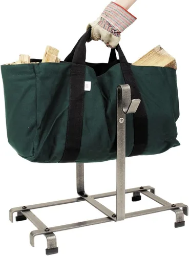 Enclume Estante de troncos para bolsas de transporte, acero martillado