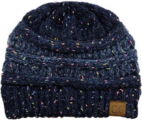 Miniatura 351 de C.C Trendy Warm Chunky Soft Stretch Cable Knit Beanie