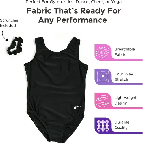 Miniatura 31 de Destira Ballet Leotards for Women - Super Soft Dance and Ballet Leotards for Toddlers, Girls, and Women - JUNIOR/ADULT SIZES