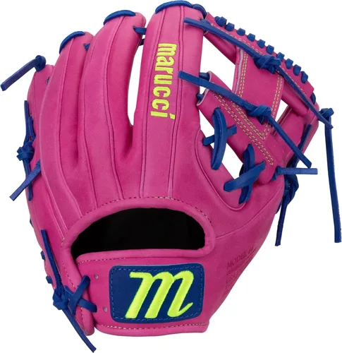 MARUCCI Serie de guantes de béisbol Cypress Series 11.75" - ROSA/AZUL REAL