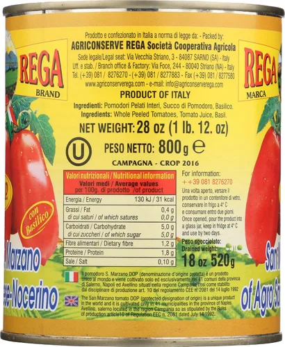 Miniatura 6 de REGA Tomates San Marzano, 28 OZ