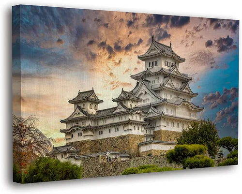 Miniatura 24 de SpiritualHands Lienzo decorativo para pared, diseño de lugares famosos del patrimonio mundial, carteles enmarcados escénicos, paisajes modernos, 03