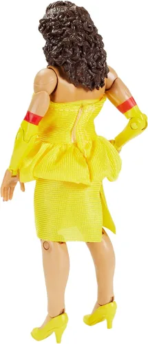 Miniatura 4 de WWE Mattel Miss Elizabeth Elite Collection - Figura de acción de lujo con detalles faciales realistas, equipo de anillo icónico y accesorios