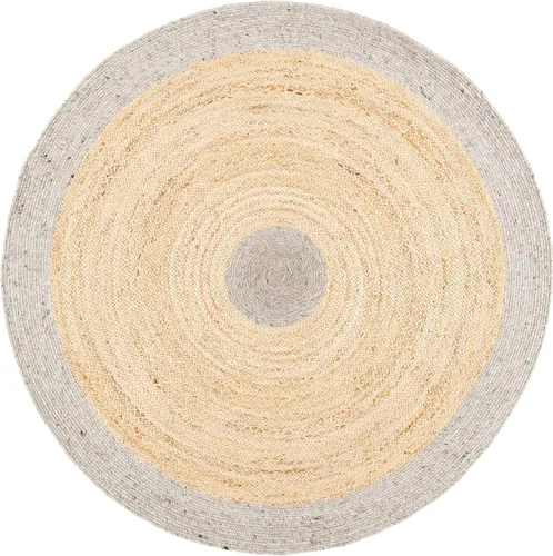 Miniatura 38 de SAFAVIEH Braided Collection BRD910B - Alfombra redonda de yute reversible de 3 pies, color beige y natural, hecha a mano