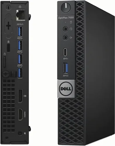 Dell Computadora de escritorio OptiPlex 7050 con factor de forma micro, Intel Core i7-7700 hasta 4.20 GHz, 16 GB DDR4 RAM, unidad de estado sólido