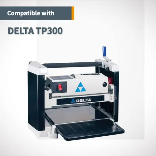 Miniatura 6 de POWERTEC Cuchillas cepilladoras de 12 pulgadas para Delta TP300, 22-540, repuesto para cuchillos cepilladores 22-547, juego de 2 (12810)