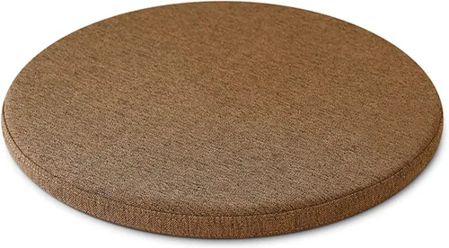 Miniatura 7 de Cojín desmontable, cojín redondo de espuma viscoelástica para silla, diseño antideslizante, suave, transpirable, cómodo, adecuado para sala