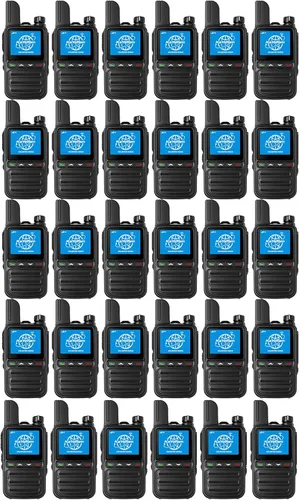 Miniatura 20 de KAYOTOM Radios bidireccionales de alcance ilimitado gratuito de por vida, comunicación global rápida PTT Pulsar para hablar y escuchar a través