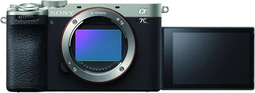 Sony - Cámara de lente intercambiable sin espejo de marco completo Alpha 7C II (solo cuerpo) - Plata (renovado)