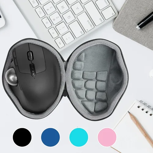Miniatura 8 de co2CREA Carcasa rígida de repuesto para mouse Logitech MX Ergo S/MX Ergo Wireless Trackball (caja negra)