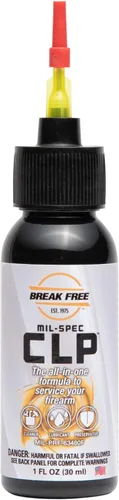 Break Free CLP Limpiador lubricante y limpiador de pistola conservante, aplicador de aguja, 1 onza líquida