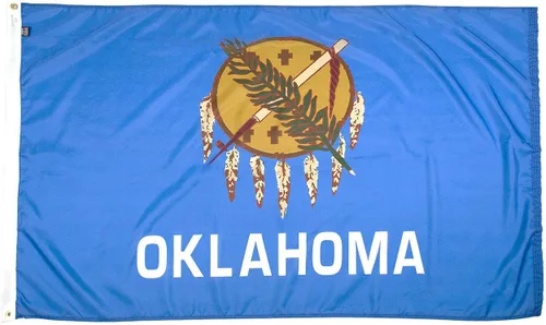Miniatura 33 de FlagSource Bandera del estado de nailon de Iowa, fabricada en los Estados Unidos, 4 x 6 pies Iowa 4x6