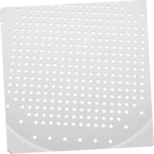 Miniatura 7 de Hemoton Bandeja de pizza de aluminio para pizza de queso y pizza, bandeja de hornear de acero inoxidable, bandeja de pizza antiadherente, bandeja