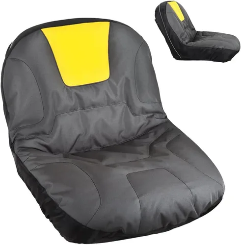 Miniatura 8 de BeadChica Funda de Asiento Deluxe Impermeable para Cortacésped Compatible con Husqvarna, Funda Universal para Asiento de Tractor Gris