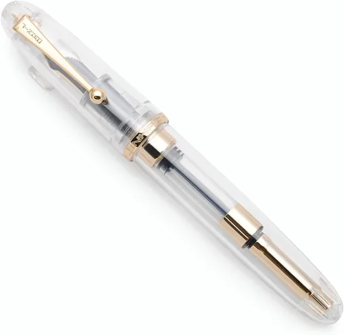 Miniatura 12 de JINHAO 9019 - Pluma estilográfica Dadao Series con convertidor de tinta de alta capacidad (negro, punta extrafina 0.015 in)