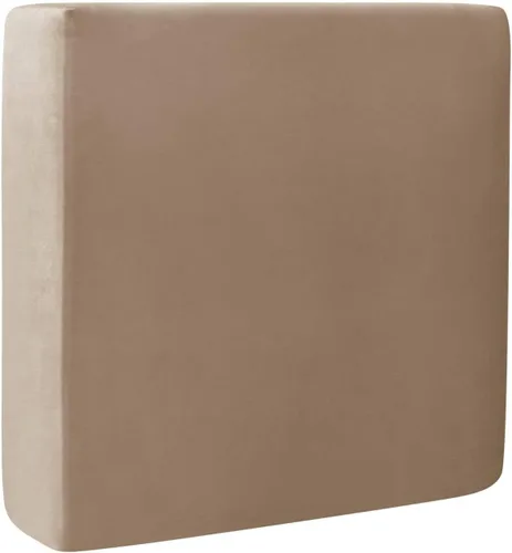 Miniatura 24 de Fundas de cojín de terciopelo para sofá, funda elástica para cojín de sofá suave, protector de muebles extraíble y lavable para sala de estar, Negro