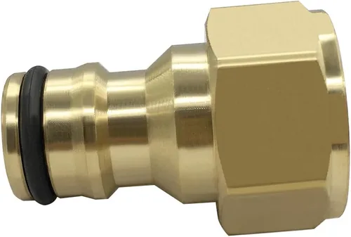 Miniatura 4 de Adaptador de lavadora a presión de latón 2PCS M22 hembra con conector rápido
