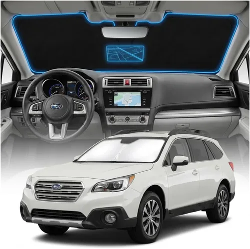 Miniatura 113 de Cubierta para parabrisas para BMW X1 E84 – Ajuste personalizado X1 E84 Accesorios 2016-2024 2025 Parasol plegable protección UV y escudo térmico