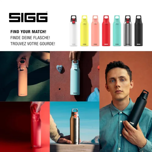 Miniatura 6 de SIGG - Frasco aislado - Thermo Hot & Cold ONE Light - Filtro de fruta- Sin BPA - Acero inoxidable - 19 Oz