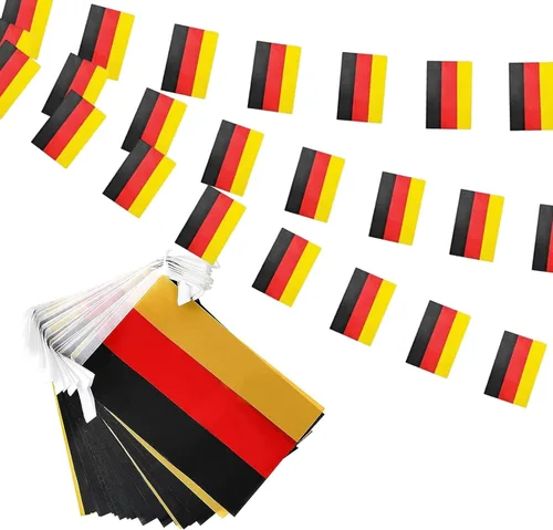 Miniatura 29 de Banderas de cuerda de 100 países, banderines internacionales, banderas del mundo para bares olímpicos, clubes deportivos, decoraciones escolares