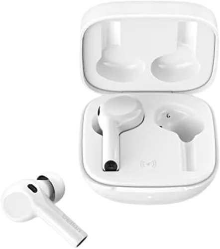 Miniatura 3 de Belkin SoundForm Freedom - Auriculares inalámbricos Bluetooth con funda de carga inalámbrica IPX5, resistente al sudor y al agua con graves
