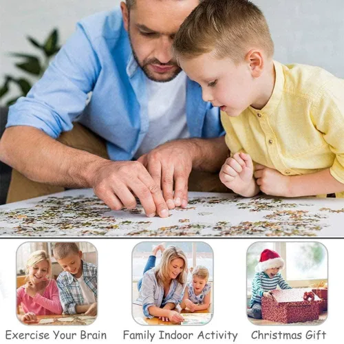 Miniatura 5 de Rompecabezas de 500 piezas para adultos, rompecabezas de The Girls Stay Golden School Supplies Challenge Puzzle intelectual educativo juguete
