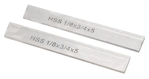 Juego de 2 HSS 1/8"x3/4"x5" para Torno Corte Corte Cuchilla Cónico Tipo T3-W