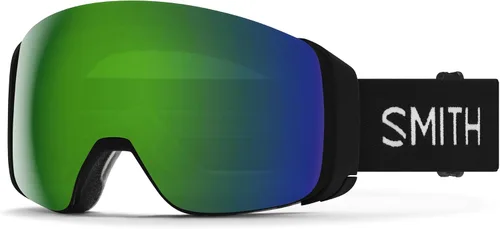 Smith 4D MAG Gafas de nieve – Gafas de esquí y snowboard para adultos con lente diaria y visión BirdsEye – para hombres y mujeres Espejo verde negro