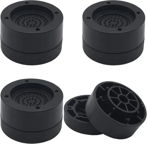 Miniatura 14 de 4 juegos de elevadores redondos negros para muebles, elevadores de cama resistentes, altura de 1 pulgada, 2 pulgadas, 3 pulgadas, elevadores de cama