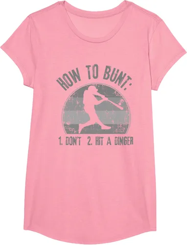 Miniatura 79 de Cómo Bunt Don't Hit A Dinger - Camiseta divertida de béisbol y sóftbol, Negro, S