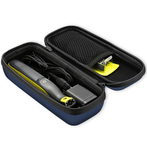 ProCase - Funda rígida para recortadora y afeitadora eléctrica híbrida, bolsa organizadora de viaje y transporte para QP2520 QP2530 QP2620 QP2630 -