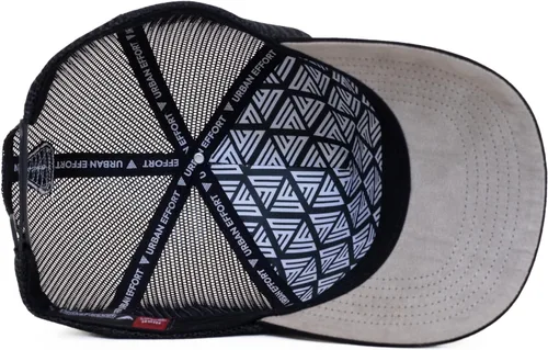 Miniatura 51 de Urban Effort Gorra trasera de malla, para hombres y mujeres, gorra de béisbol de 5 paneles, gran cierre a presión para caza y senderismo